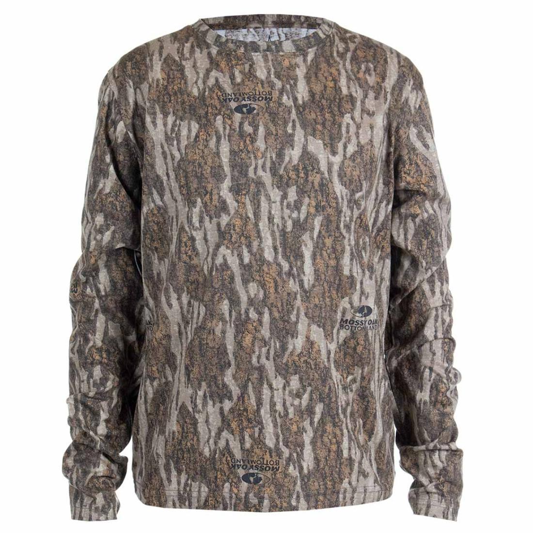 YOUTH BEAR CAVE L/S CAMO TEE