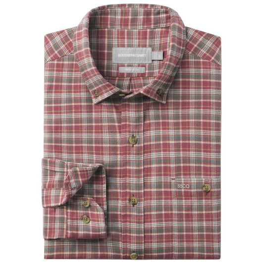 MENS CHERRYWOOD LONG SLEEVE FLANNEL