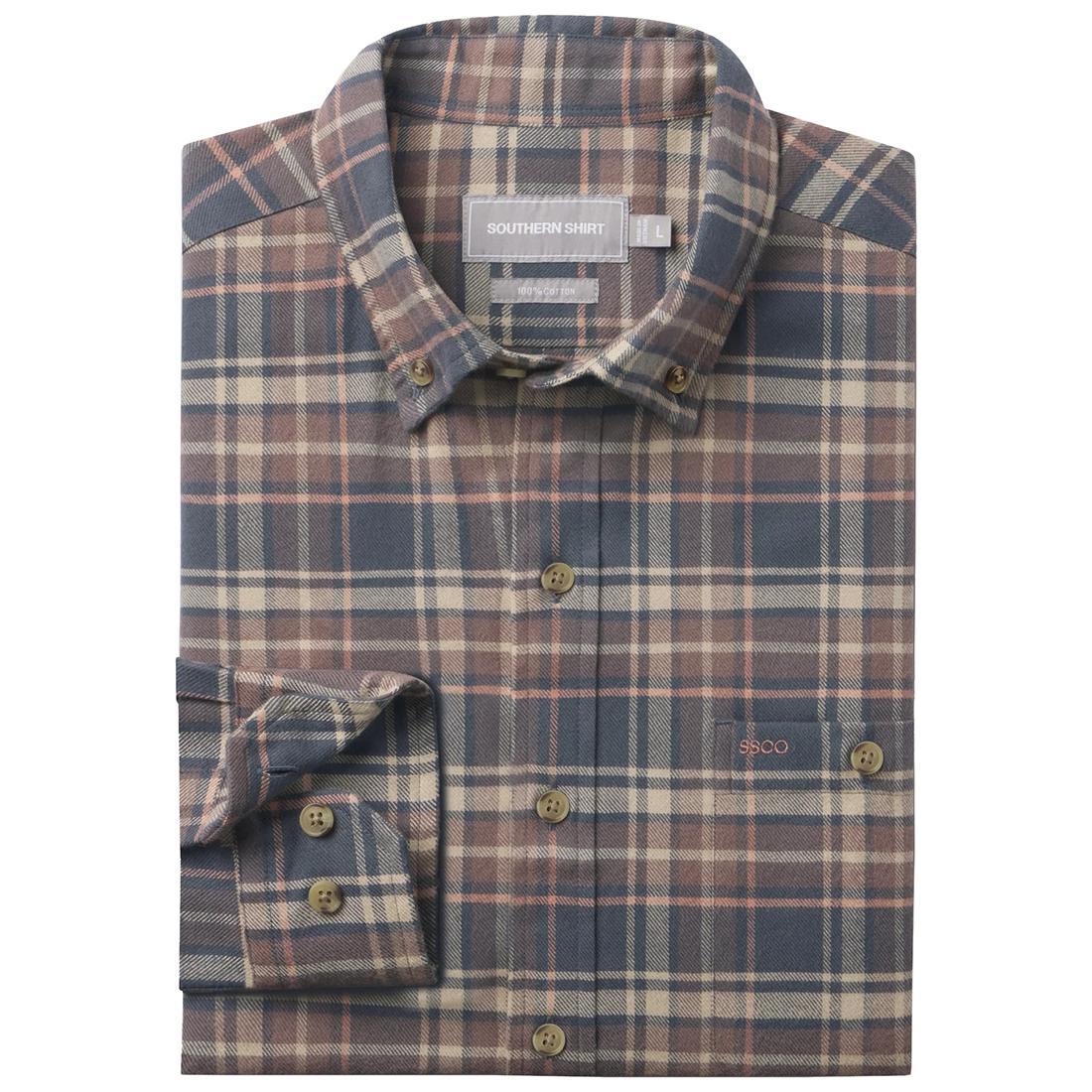 MENS HARTFORD LONG SLEEVE FLANNEL