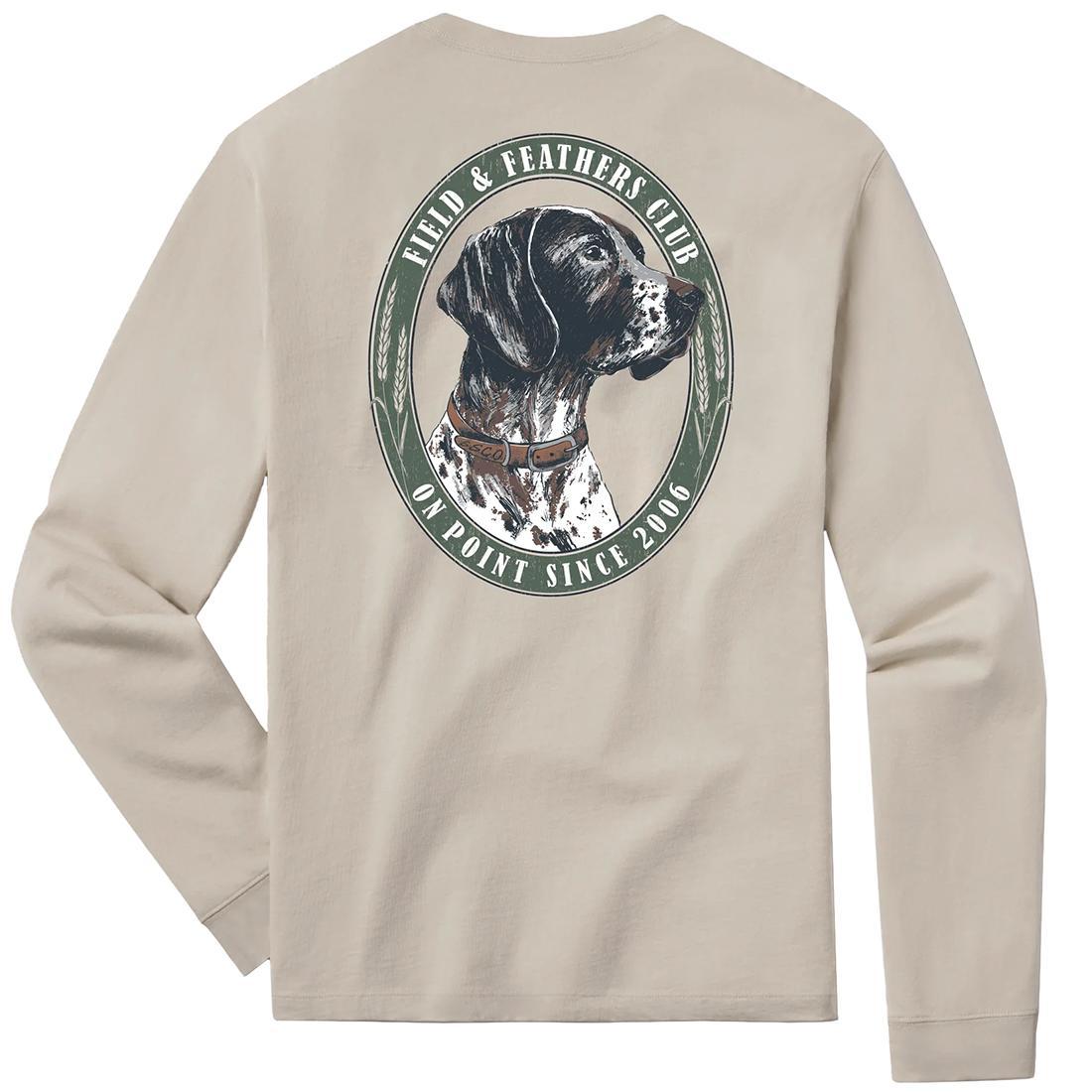 MENS FIELD AND FEATHERS LONG SLEEVE TEE