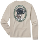 MENS FIELD AND FEATHERS LONG SLEEVE TEE