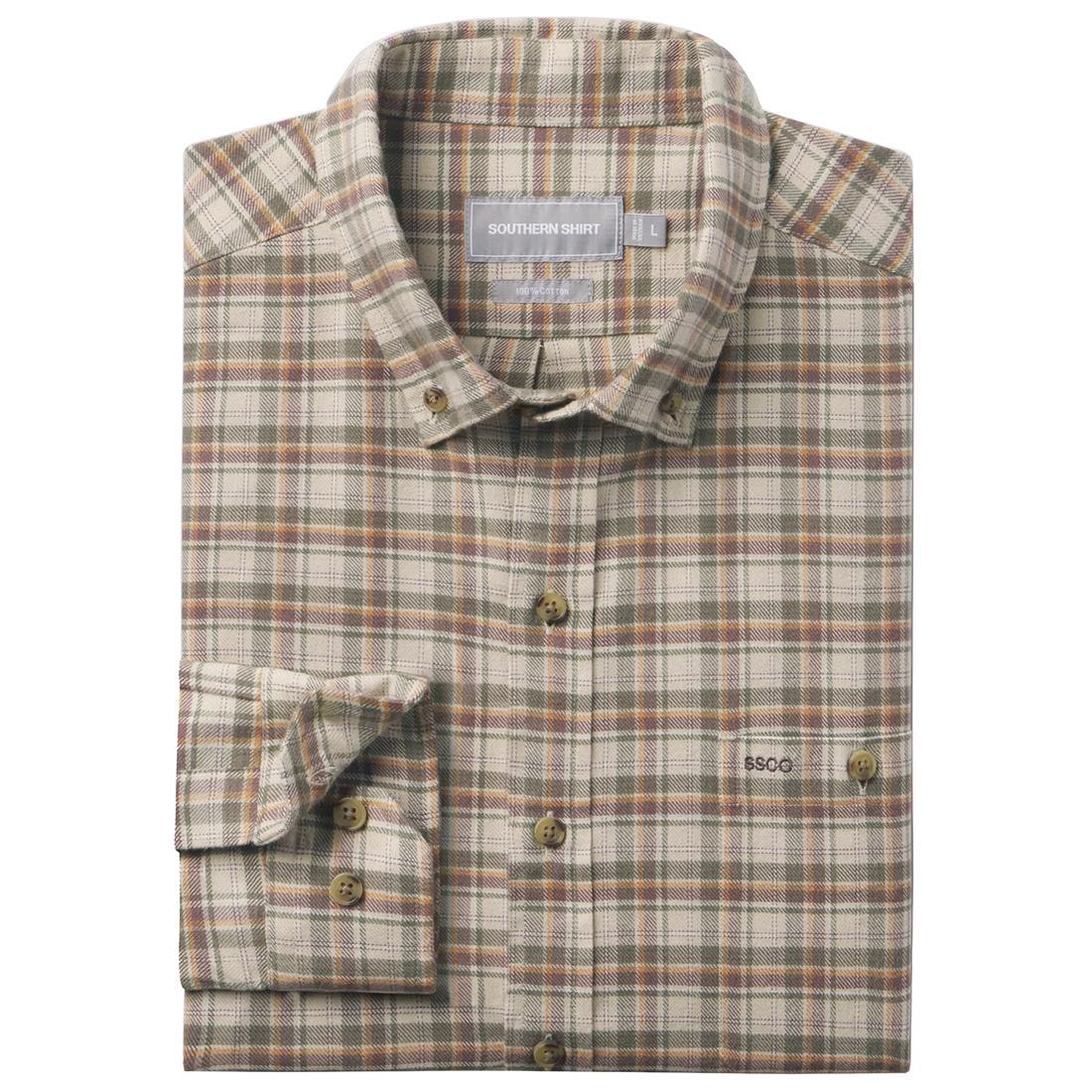 MENS DUNSTON LONG SLEEVE FLANNEL