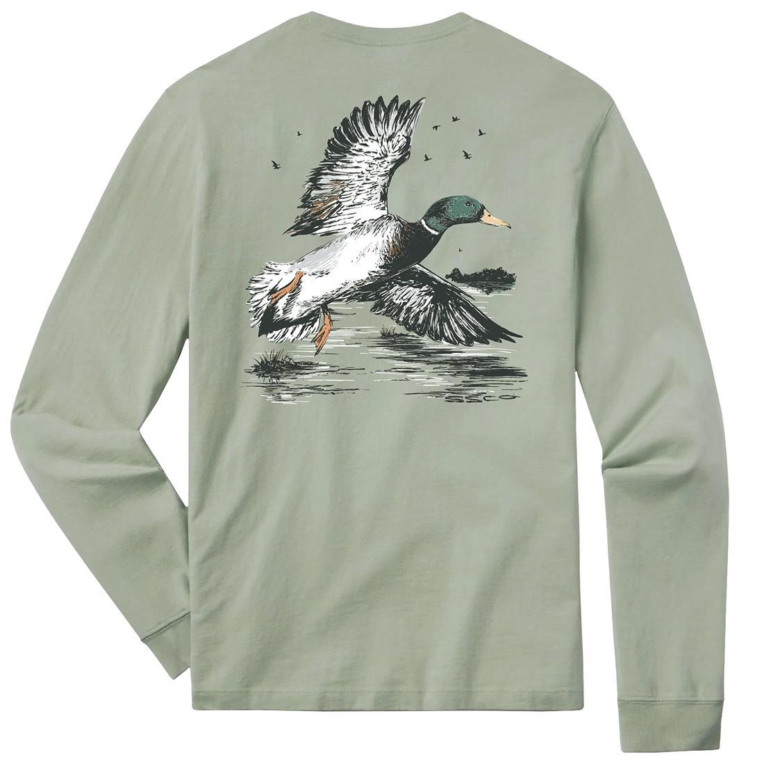 MENS WINGED PURSUIT LONG SLEEVE TEE
