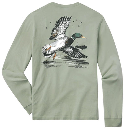 MENS WINGED PURSUIT LONG SLEEVE TEE