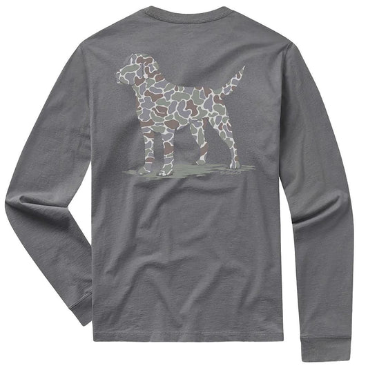 YOUTH CAMO COMPANION LONG SLEEVE TEE