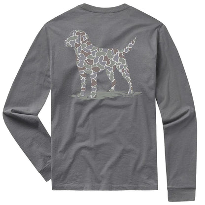 YOUTH CAMO COMPANION LONG SLEEVE TEE