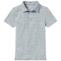 YOUTH BOYS CAHABA HEATHER STRIPE POLO
