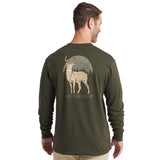 MENS L/S EIGHT POINT TEE