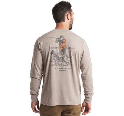 MENS L/S SEAWASH TEE UNDAUNTING FOCUS