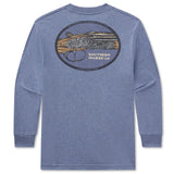 YOUTH L/S HERITAGE ENGRAVED TEE