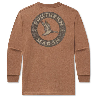 YOUTH L/S INFLIGHT CAMO TEE