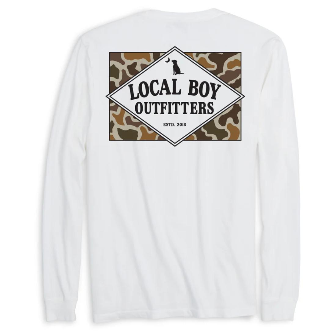 Mens Vintage Founders Flag L/S TShirt