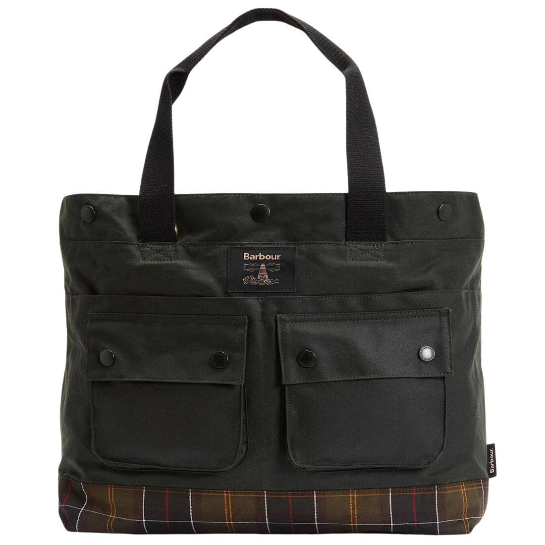 Field Waxed Tote Bag