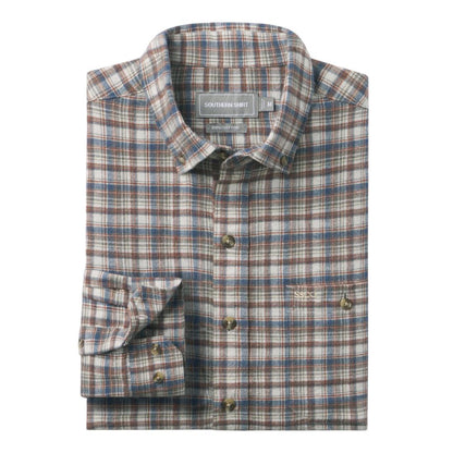 MENS ROBINSON WASHED LONG SLEEVE FLANNEL