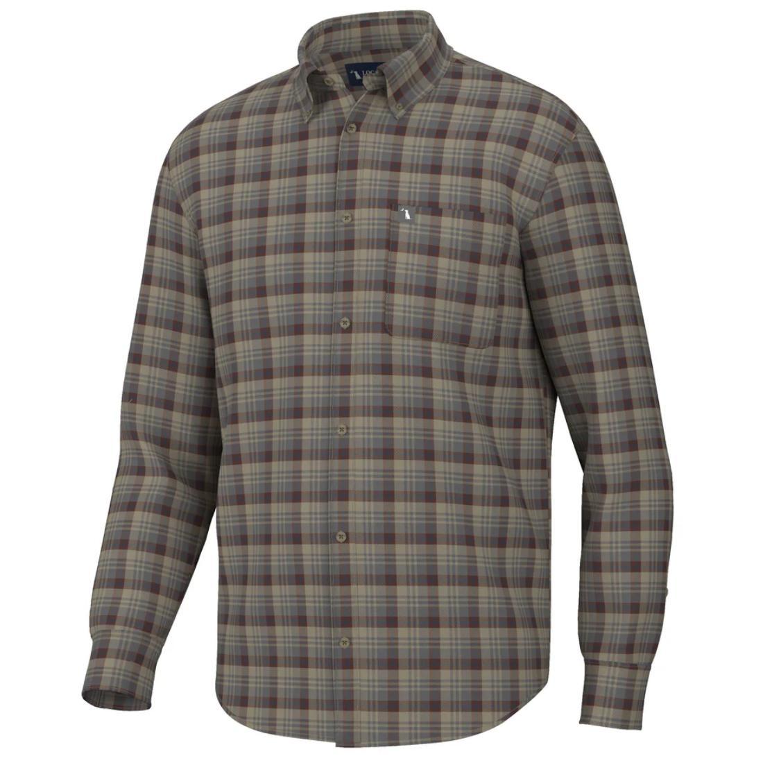 Mens Gardner Stretch Flannel