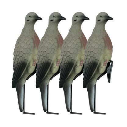 4 CLIP ON DOVES W/STAKE