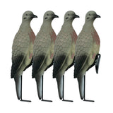 4 CLIP ON DOVES W/STAKE