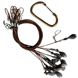 2.5 3OZ TEARDROP TX RIGS 12 PACK