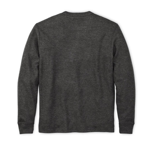 Mens Waffle Knit Thermal Crewneck