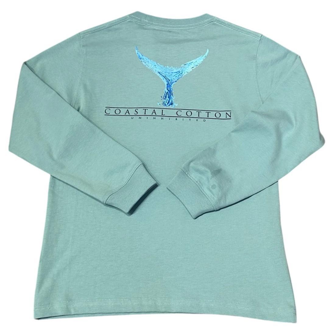 Youth Pima Cotton L/S Tuna Tail Tee