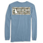 Mens Sand Dog  Moon Plate L/S Tee