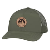 Leather Patch Trucker Hat