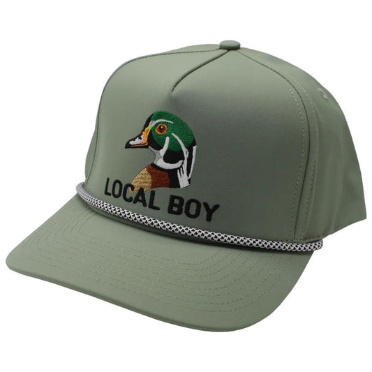 Wood Duck High Crown Rope Hat