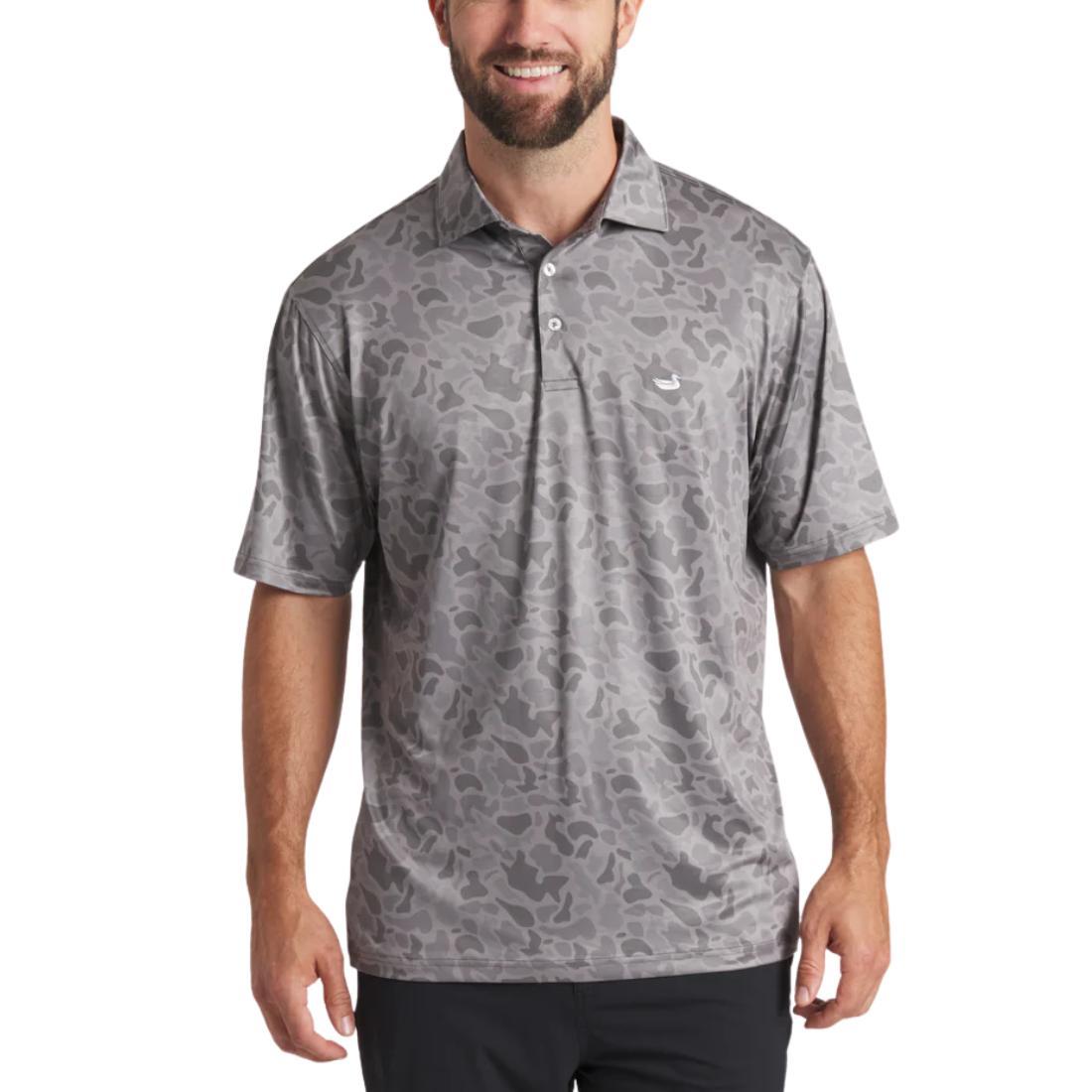 Marsh Performance Polo Retro Camo
