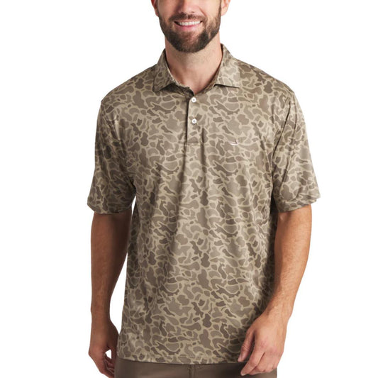 Marsh Performance Polo Retro Camo