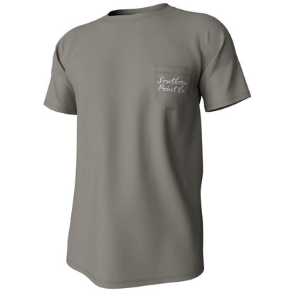 Youth Cupped Ducks Short Sleeve Pocket Tee