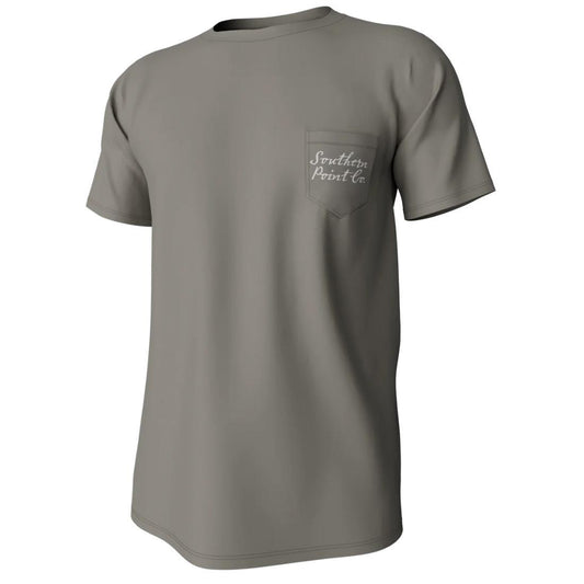 Youth Cupped Ducks Short Sleeve Pocket Tee