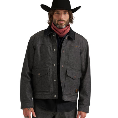 Mens Filson x Wrangler Denim Work Jacket