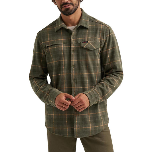 Mens Wrangler ATG Campsite Shirt