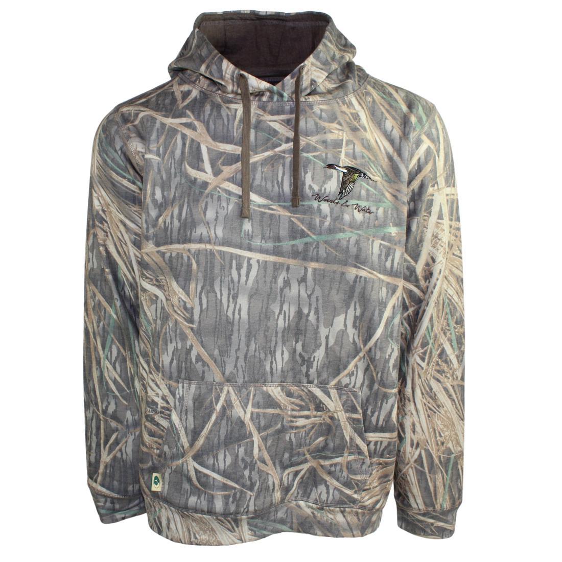 MO WASH OUT WW PINTAIL EMB HOODY
