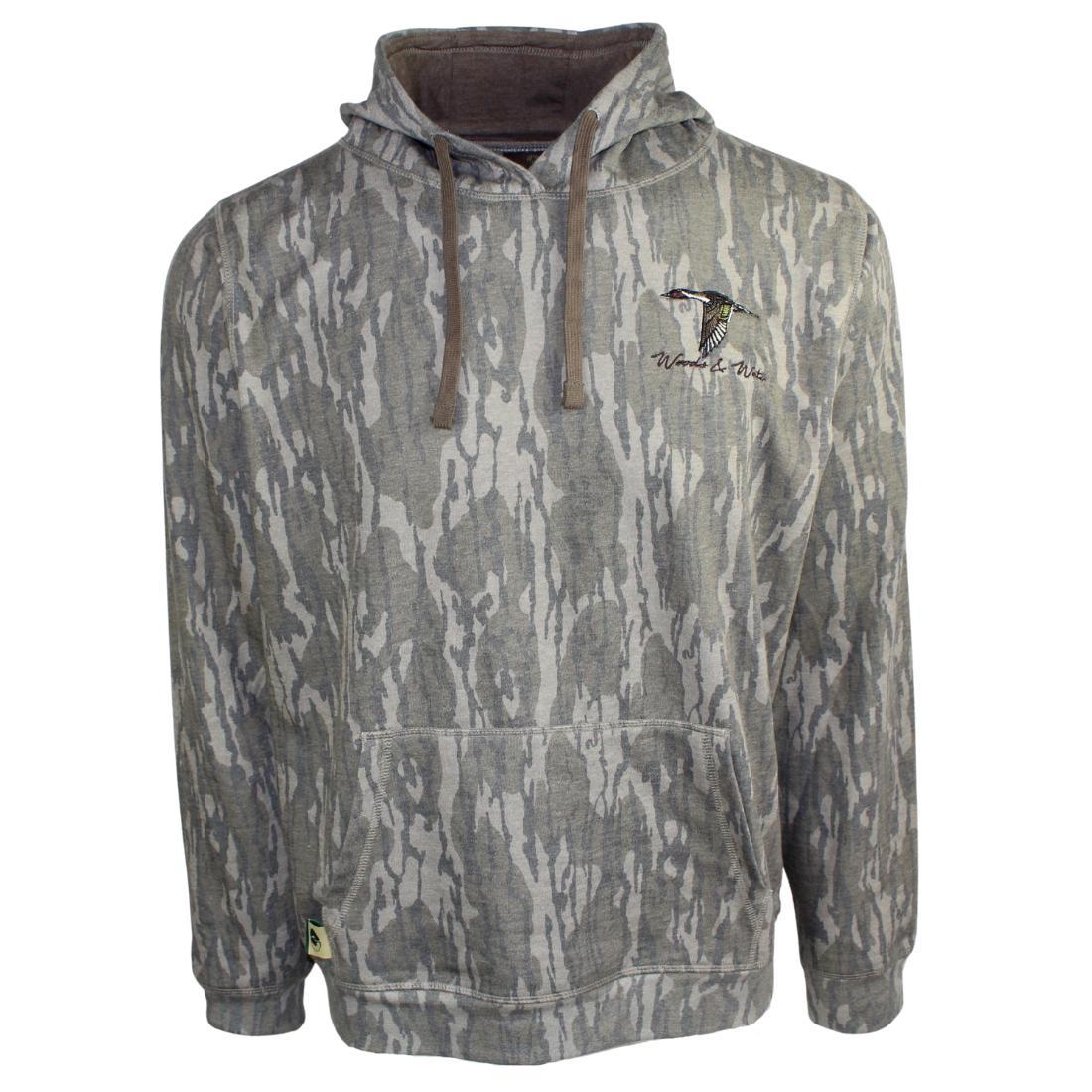 MO WASH OUT WW PINTAIL EMB HOODY