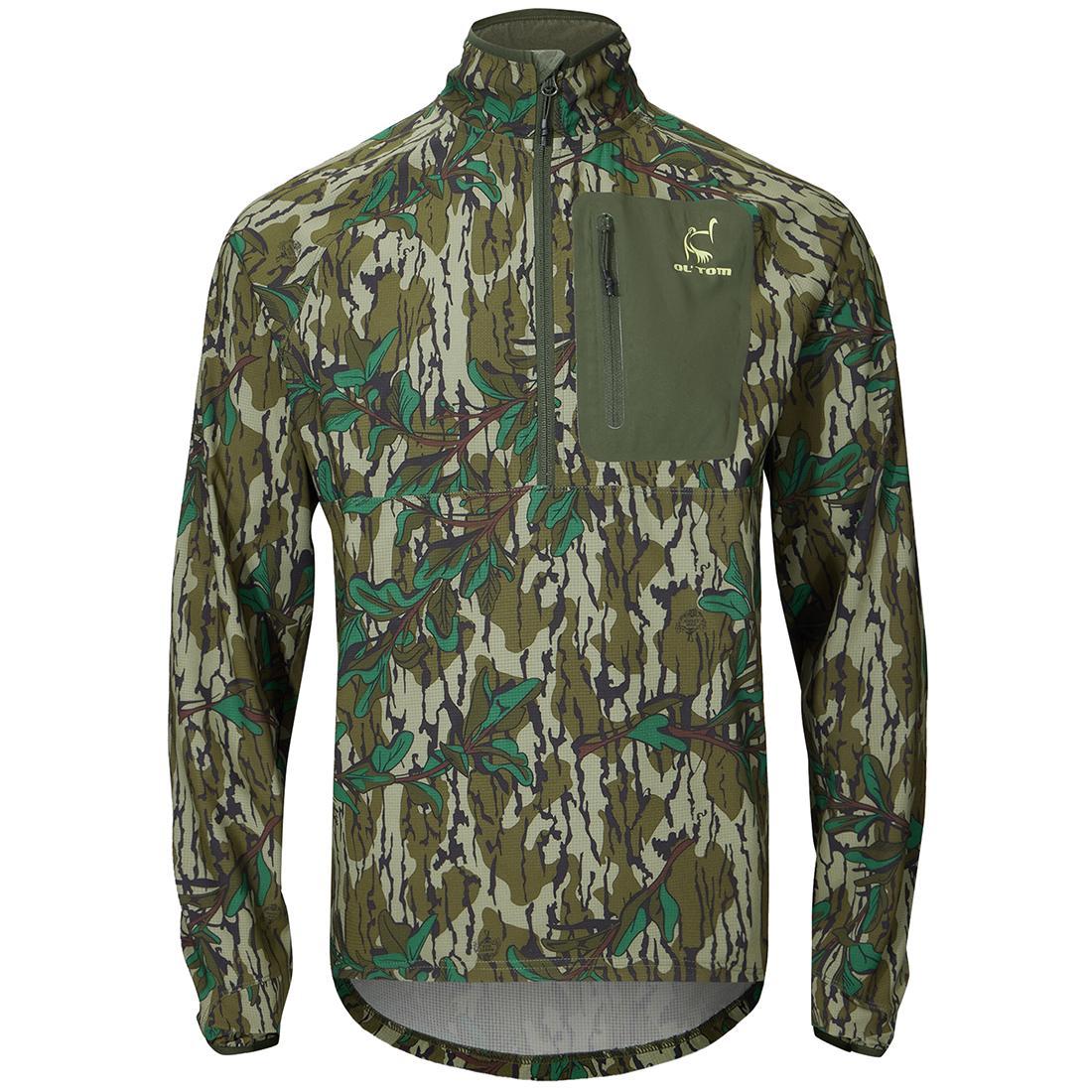 Youth Half Zip Pullover with Spider Web Technology