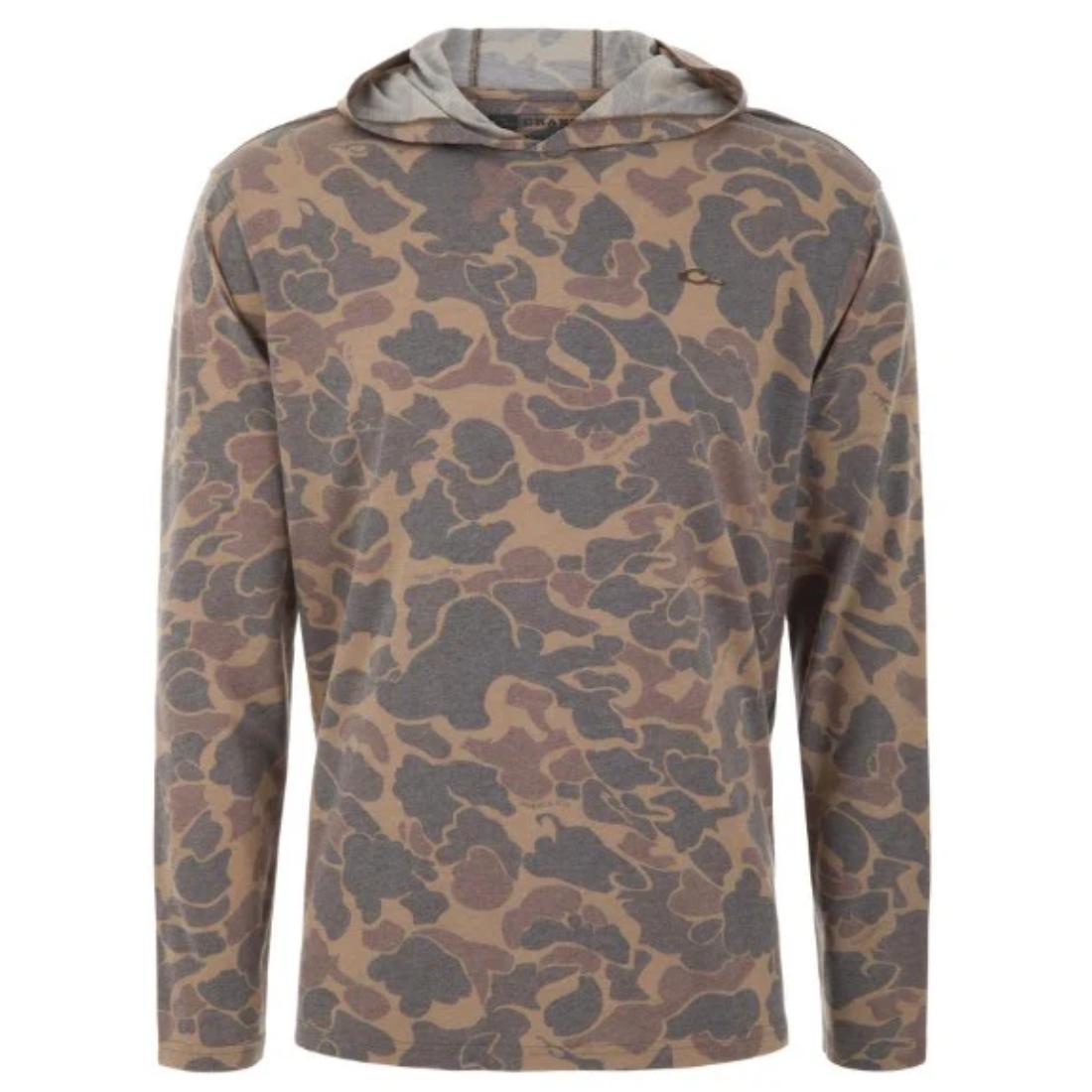 Drake Head Tri Blend Hoodie L/S