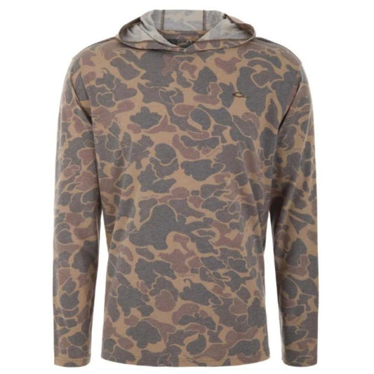 Drake Head Tri Blend Hoodie L/S