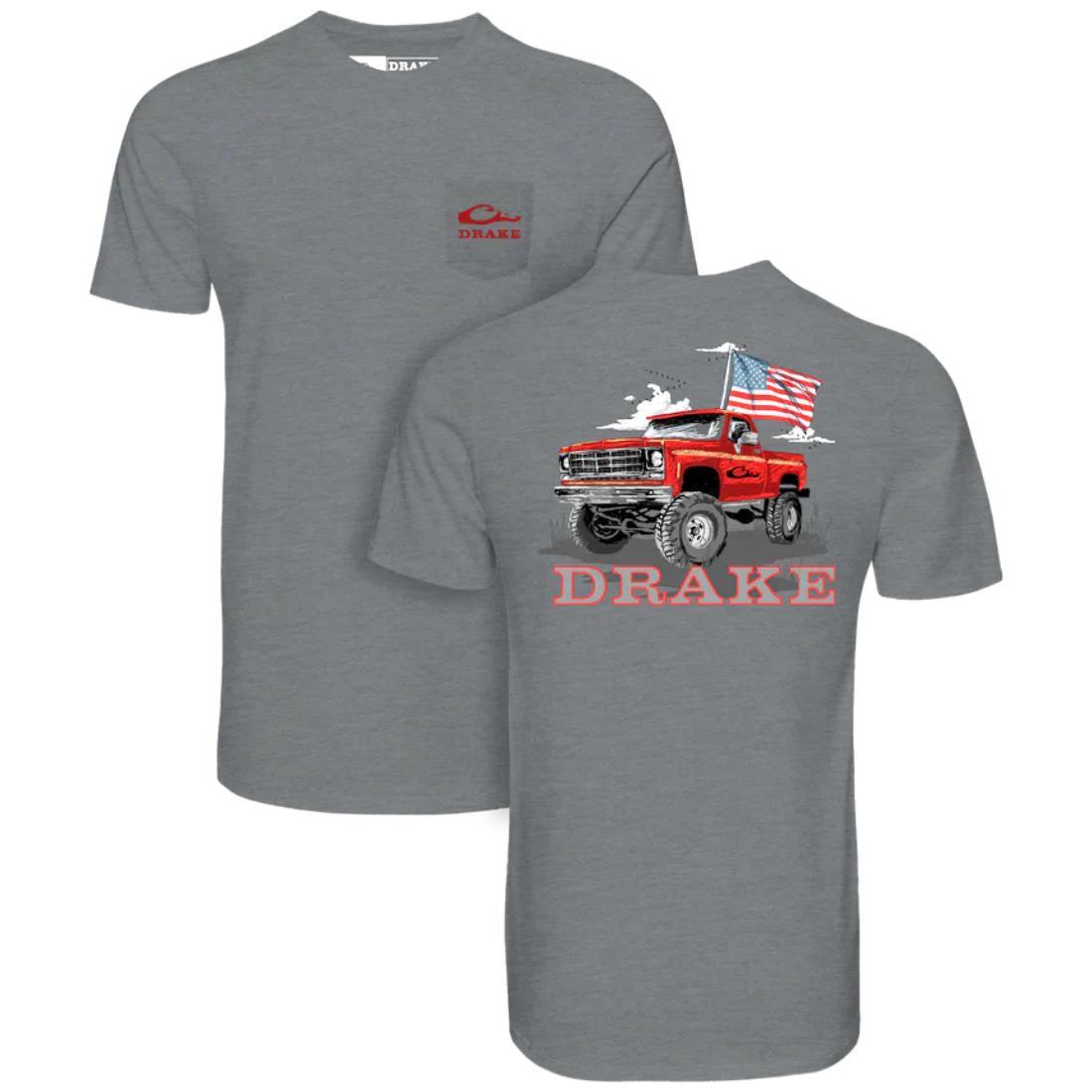 Youth Americana Flag Truck TShirt