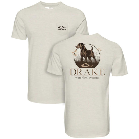 Standing Black Lab T S/S