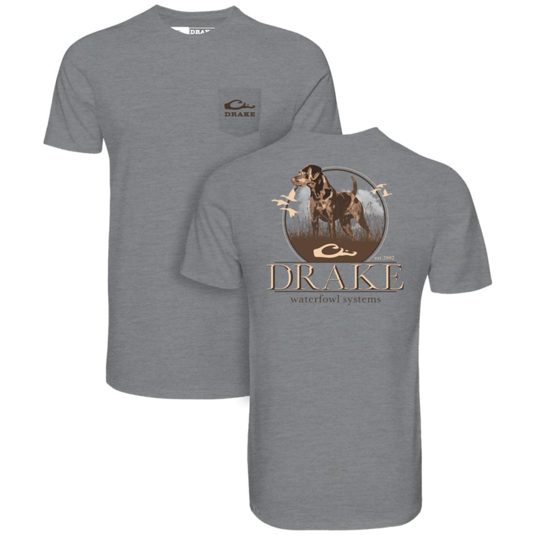 Standing Black Lab T S/S
