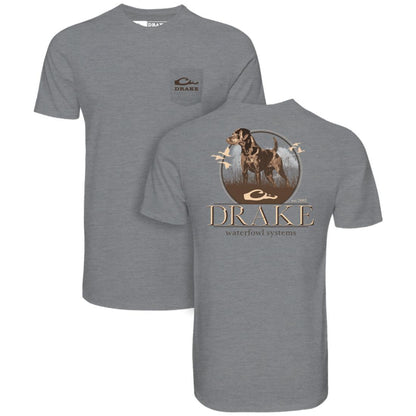 Standing Black Lab T S/S