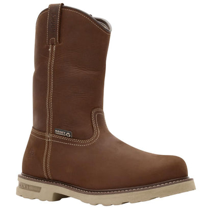 Work Pull-On Soft Toe Boots