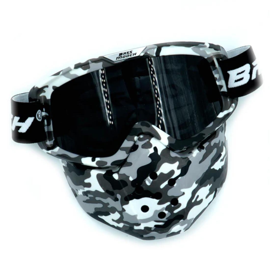 M5 Tournament Face Mask  Gray Camo