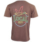 MENS NEON DUCK LATTE S/S TEE