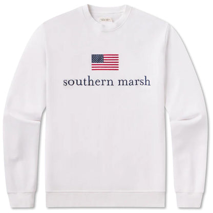 AMERICAN FLAG SEAWASH SWEATSHIRT
