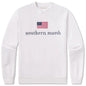 AMERICAN FLAG SEAWASH SWEATSHIRT