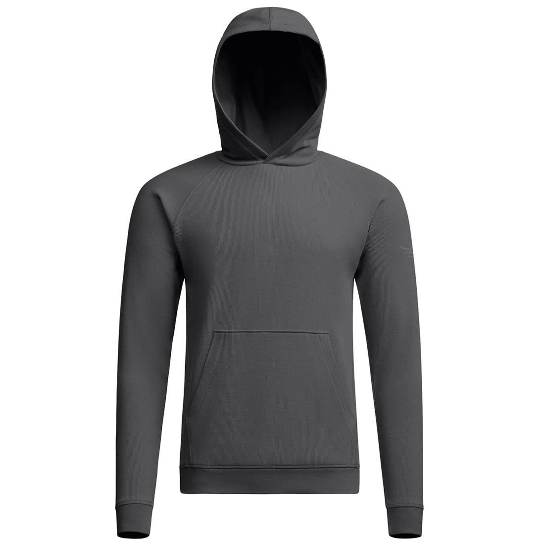 MENS WAFFLE PULLOVER HOODIE