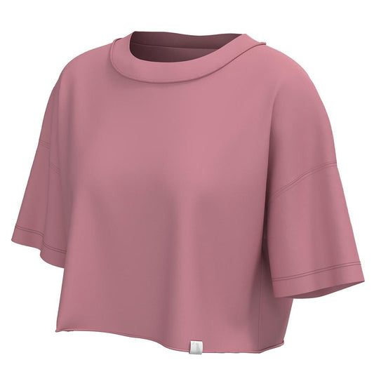 WOMENS LG BOXY CROPPED TEE