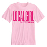 GIRLS LG STACKED S/S TEE